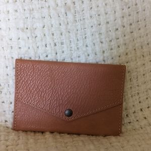 Portland Leather Goods large envelope in Quartz